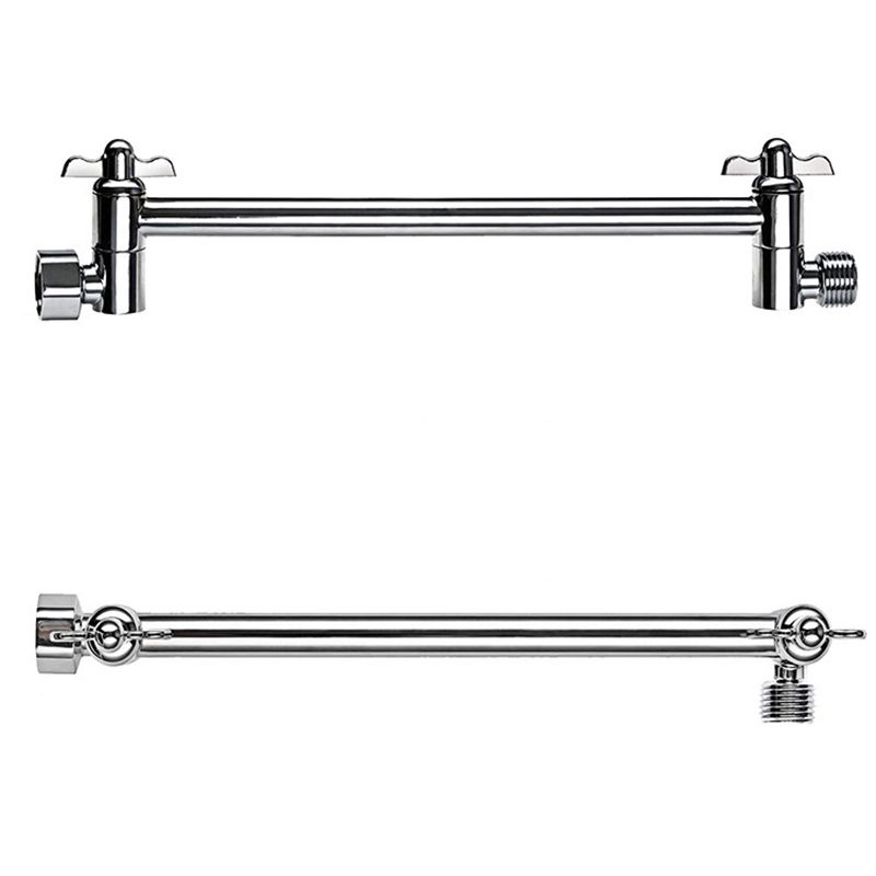 Sikunuo | Stainless Steel Fixed Shower Head Rainfall Wall Mounted Shower Head with Extension Arm