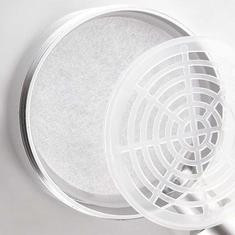 Sikunuo | Metal Handheld Showerhead Modern Solid Color Round Showerheads