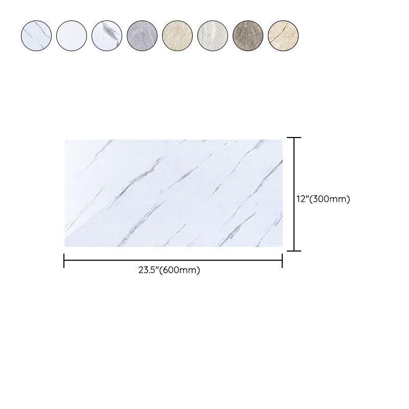 Sikunuo | Single Tile Peel and Stick Back Splash Modern Style Bathroom Peel and Stick Back Splash