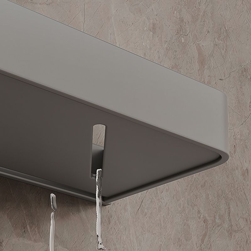Sikunuo | Minimalist Matte Metal Bathroom Accessory Set Modern Bathroom Shelf