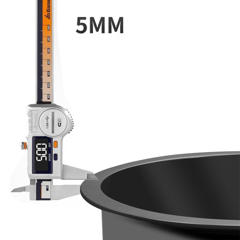 Sikunuo | Classic Round Sink Stainless Steel Built-in Sink Non-Slip Round Basin for the Kitchen