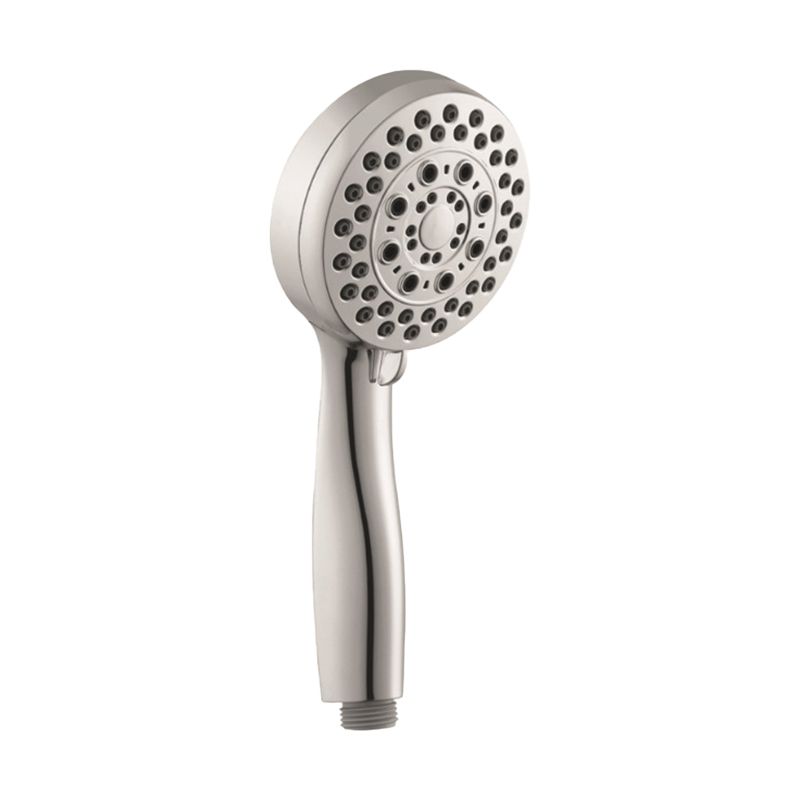 Sikunuo | Silver Dual Shower Head Round Rainfall Wall-Mounted Shower Head