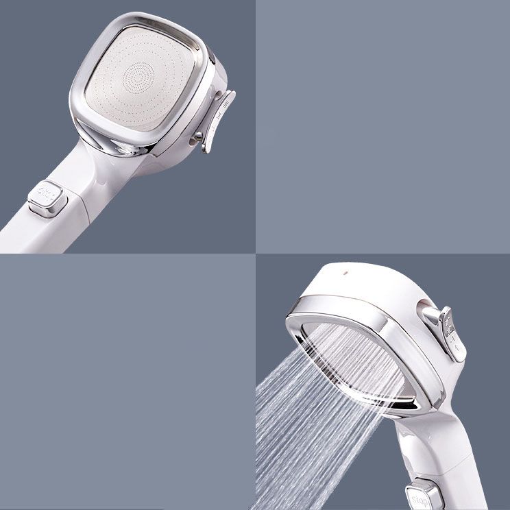 Sikunuo | 4-Stage Pressure Shower Head One-Button Water Stop Handheld Shower Head
