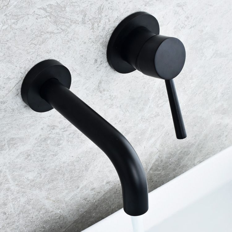Sikunuo | Wall-mounted Bronze Bathtub Filler Double Handles Bathtub Spout Bathtub Faucet Trim