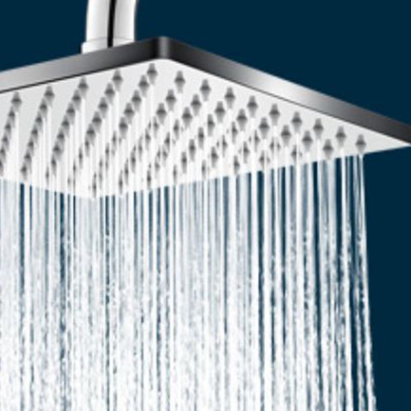Sikunuo | Contemporary square shower head combination with hand shower