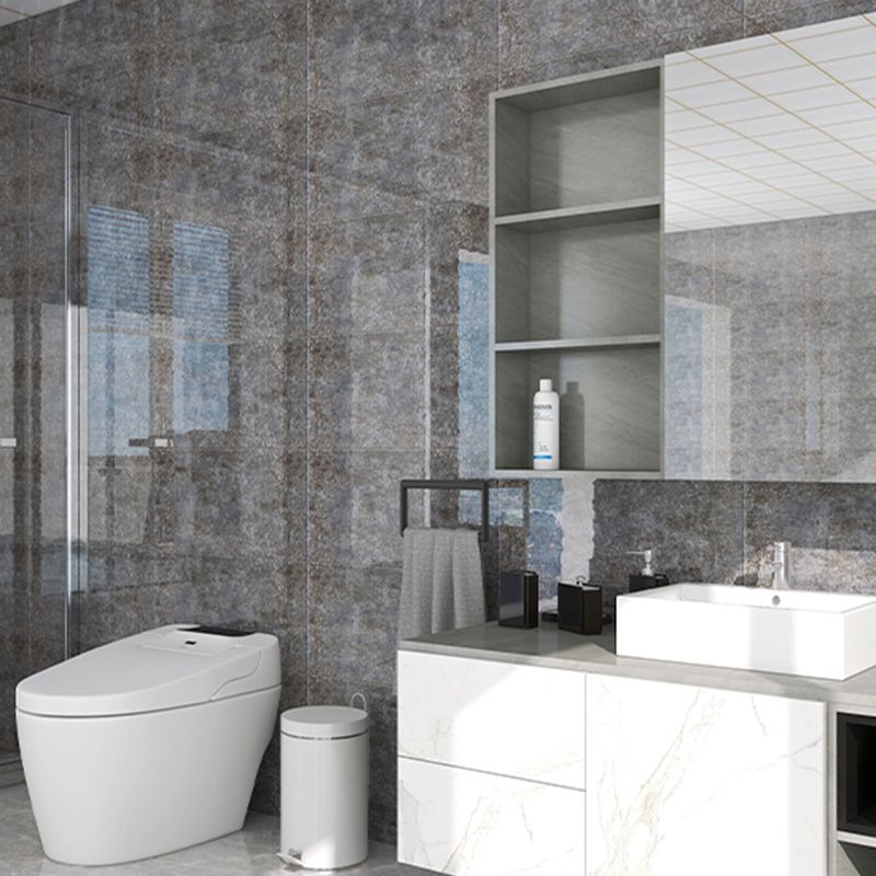 Sikunuo | Single Tile Peel and Stick Back Splash Modern Style Bathroom Peel and Stick Back Splash