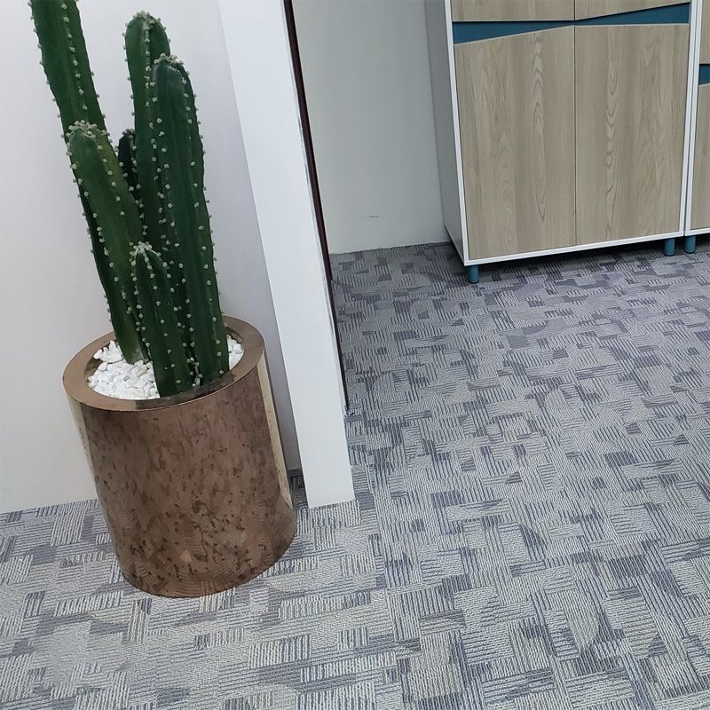 Sikunuo | Fireproof Square PVC Flooring Peel and Stick Waterproof PVC Flooring