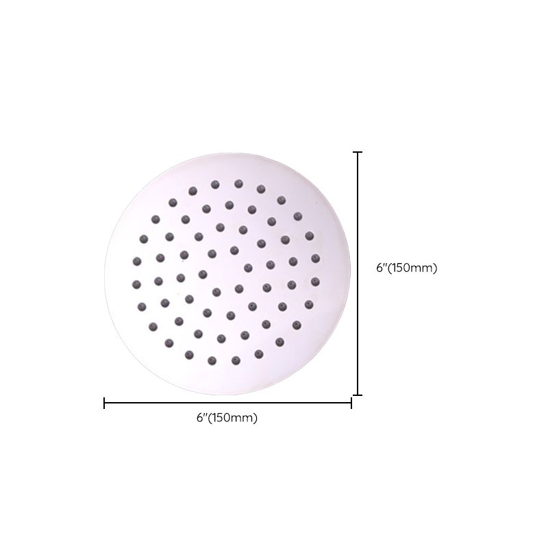 Sikunuo | Metal Fixed Shower Head Modern Bathroom Ceiling Mount Shower Head