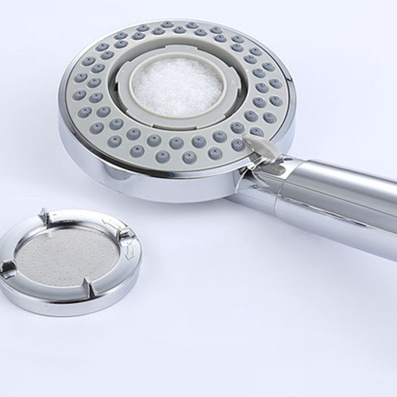Sikunuo | Silver Hand Shower 3 Jets Stainless Steel Wall-Mounted Shower Head