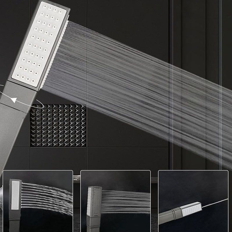 Sikunuo | Contemporary Showerhead Solid Color Plastic Handheld Showerhead