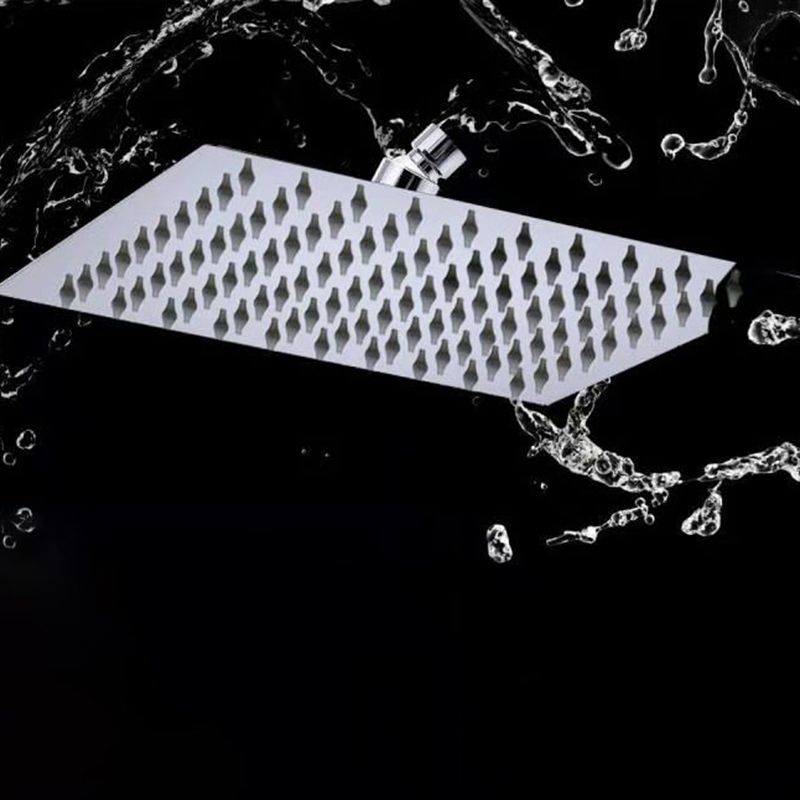 Sikunuo | Traditional Dual Showerhead Square Wall-Mounted Dual Shower