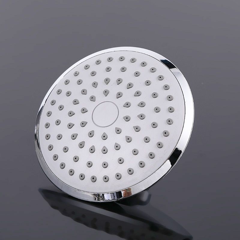 Sikunuo | Round Shape Shower Head Modern Swiveling Wall Mounted Fixed Shower Head