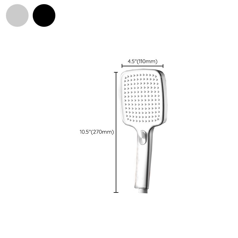 Sikunuo | Contemporary Handheld Showerhead Square Three-Speed Spray Head