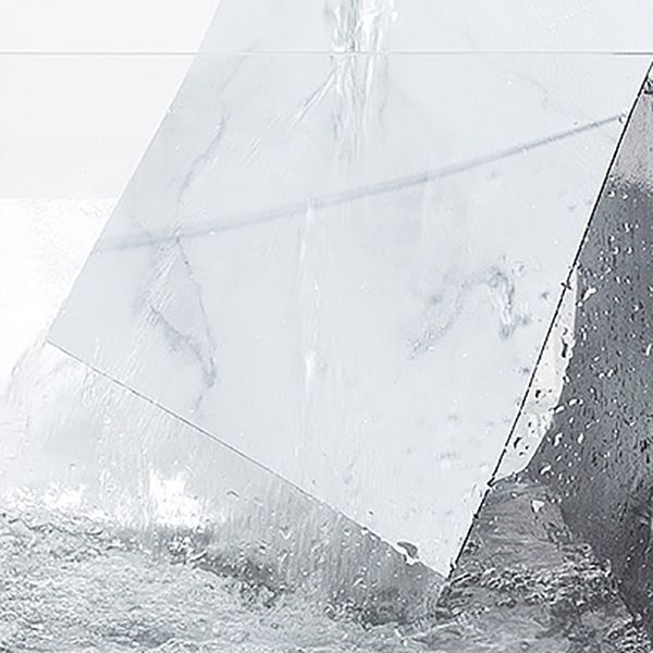 Sikunuo | Modern Home Flooring Peel and Stick Marble Print Vinyl Floor