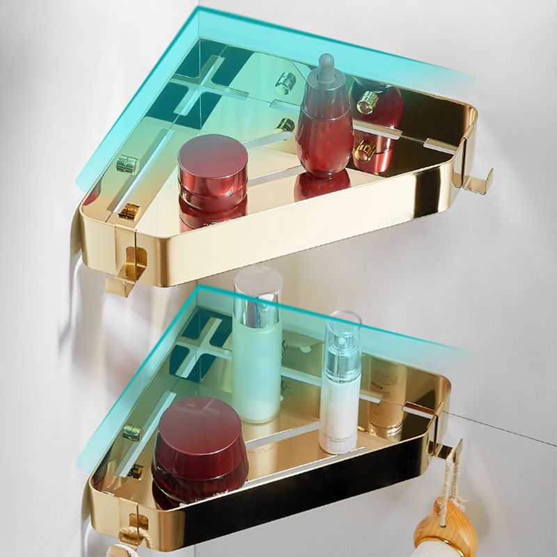 Sikunuo | Modern 3-piece bathroom accessory set made of stainless steel, bathroom shelf