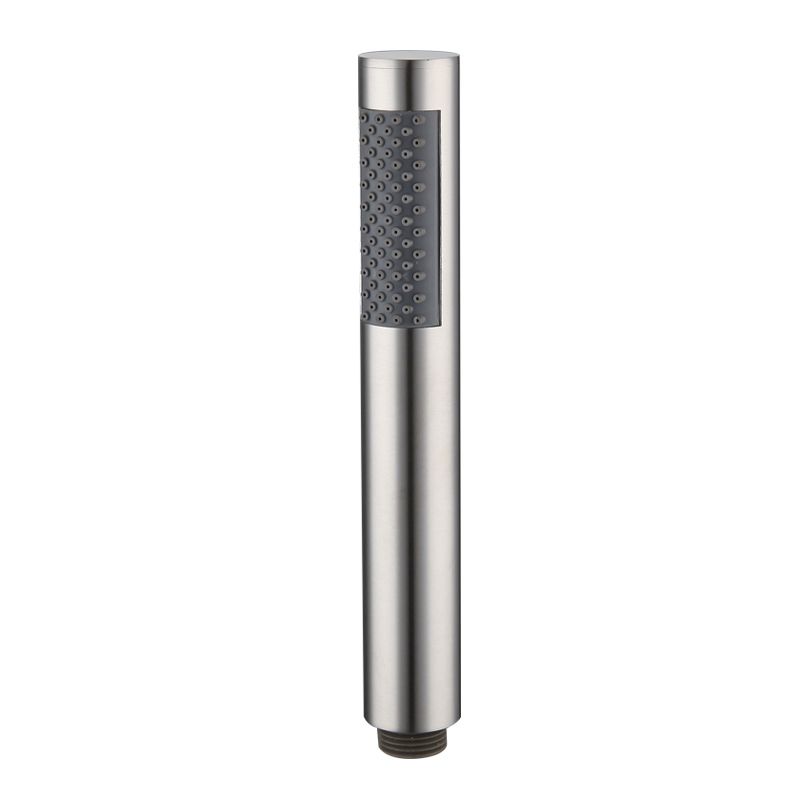 Sikunuo | Cylindrical Hand Shower with Self-Cleaning Stainless Steel Wall Shower Head