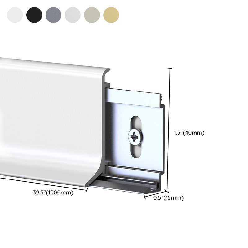 Sikunuo | Waterproof Tin Backsplash Panel Metal Color and Light Resistant Interior Cladding Panel