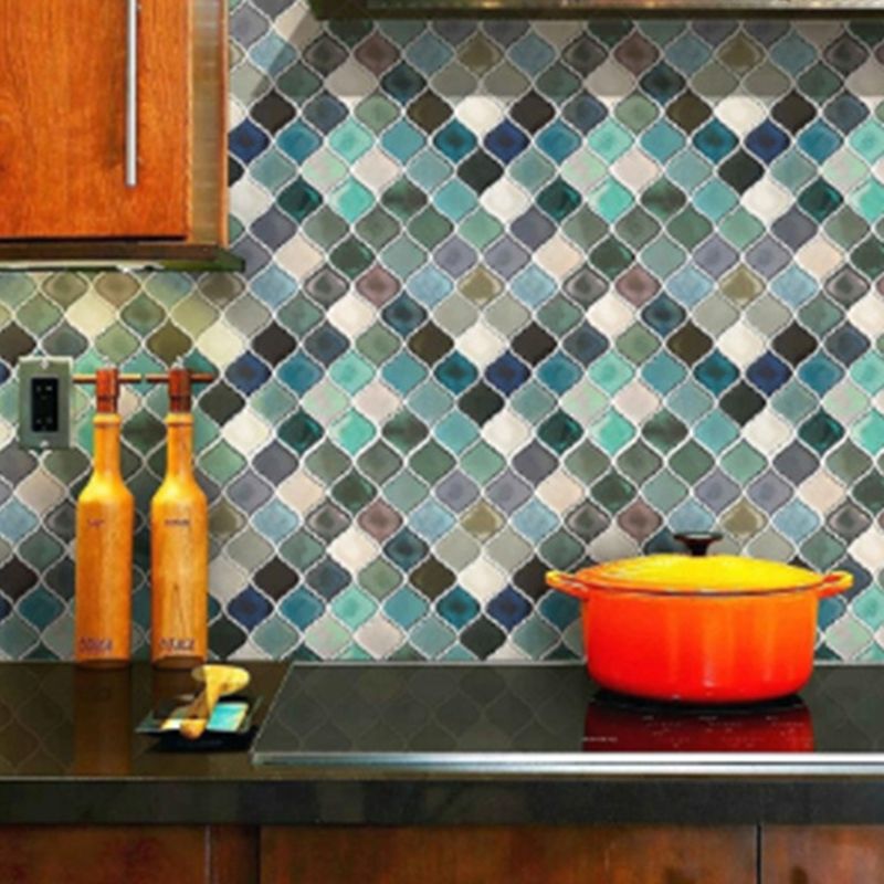 Sikunuo | Modern Peel and Stick Backsplash Wall Tile PVC Peel & Stick Field Tile