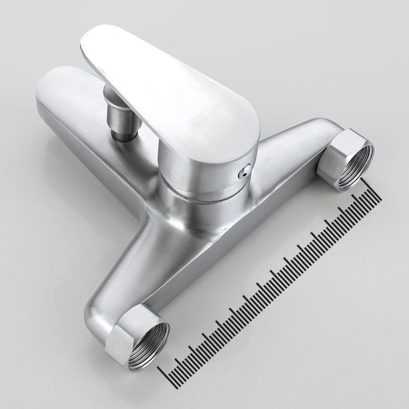 Sikunuo | Contemporary Bathtub Filling Trim 304 Stainless Steel Wall Mounted Bathtub Faucet