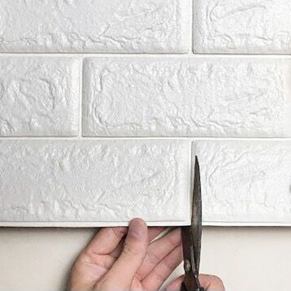 Sikunuo | Back Wall Panels 3D Embossing Peel and Stick Wall Covering for the Living Room