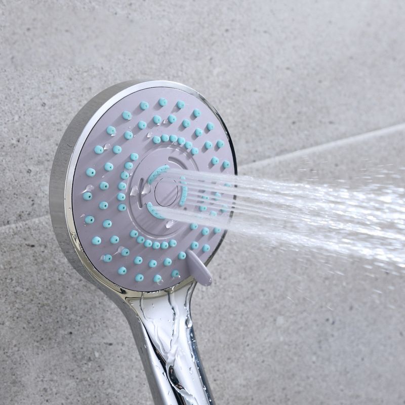 Sikunuo | Metal chrome Hand shower Modern Rainfall Handheld Showerhead