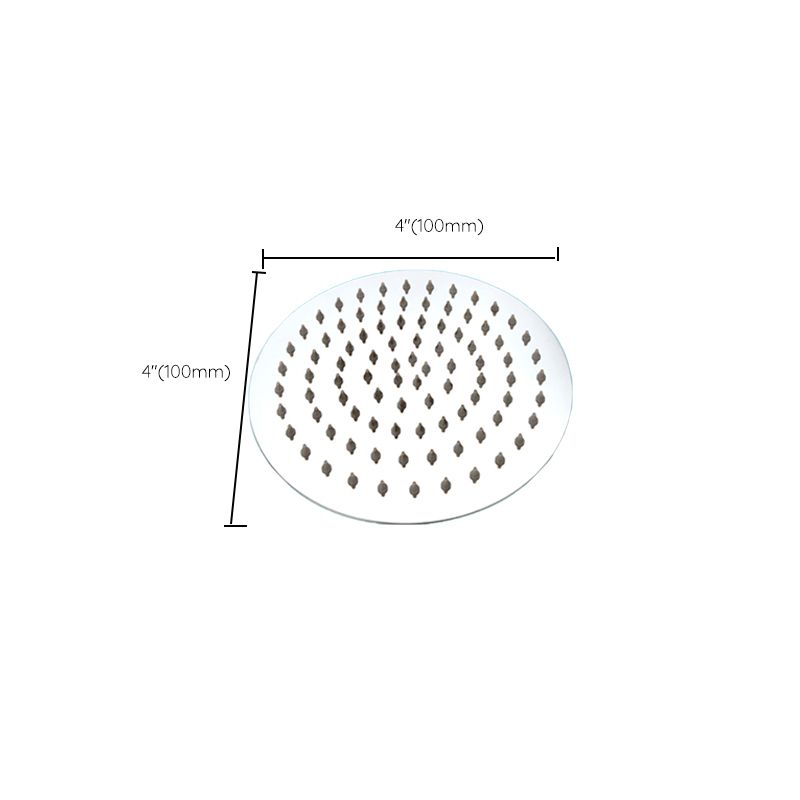 Sikunuo | Large Shower Head 304 Stainless Steel Standard Spray Pattern Fixed Shower Head