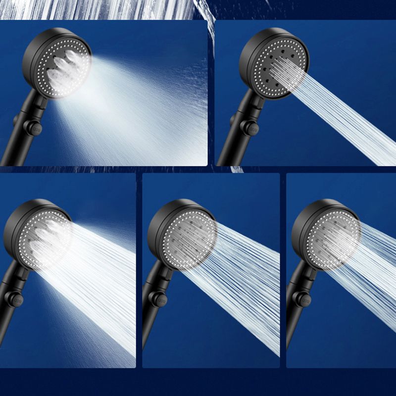 Sikunuo | Modern Handheld Round Plastic Self-Cleaning Shower Head