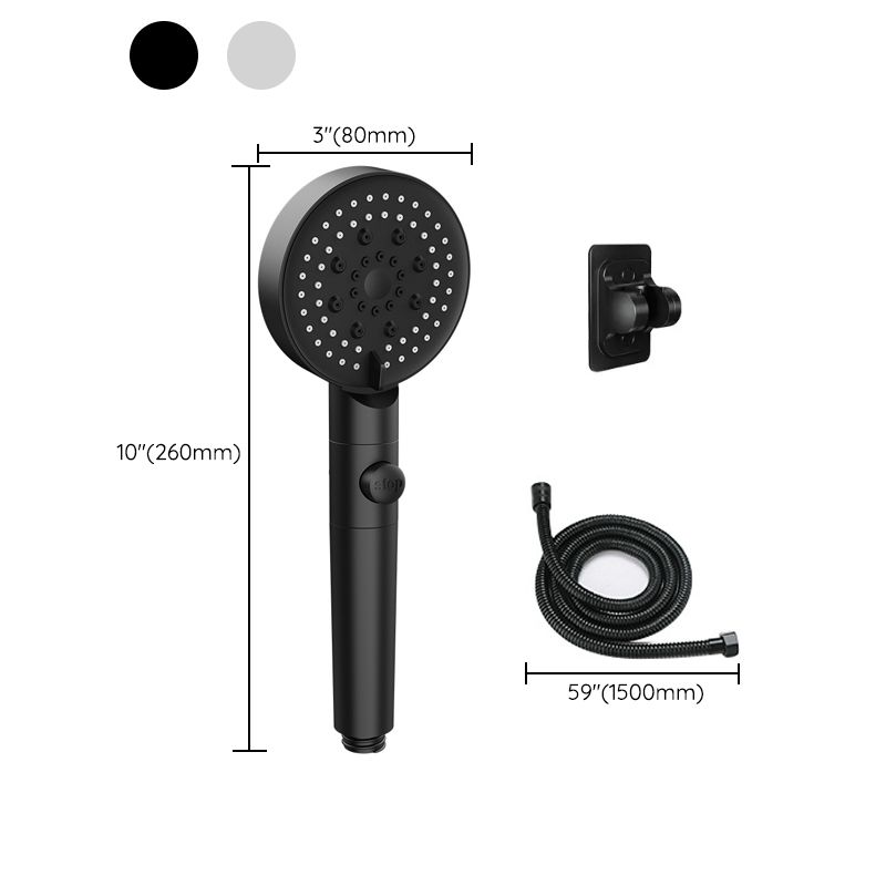 Sikunuo | Modern Handheld Supercharged Showerhead Round Turbo Spray Head