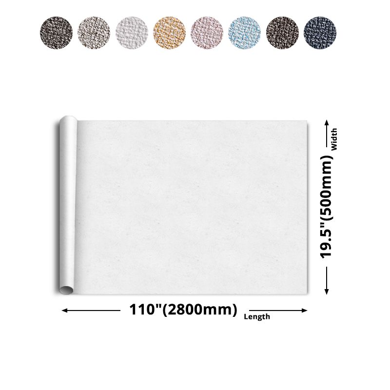 Sikunuo | Modern Pearl Wainscoting Flax Wall Access Panel Self-Adhesive Wall Panels