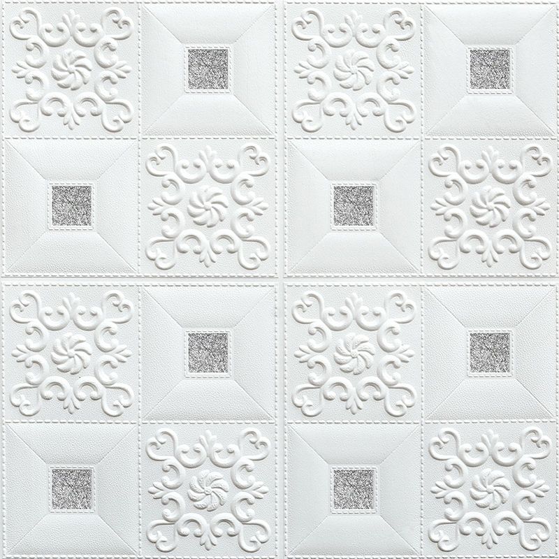 Sikunuo | Modern wall covering foam 3D embossed peel and stick wall panel