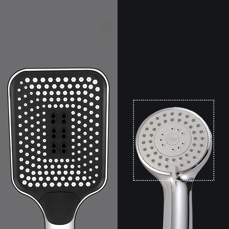 Sikunuo | Modern Hand Shower Head Square Three-Stage Drop Resistance Spray Head