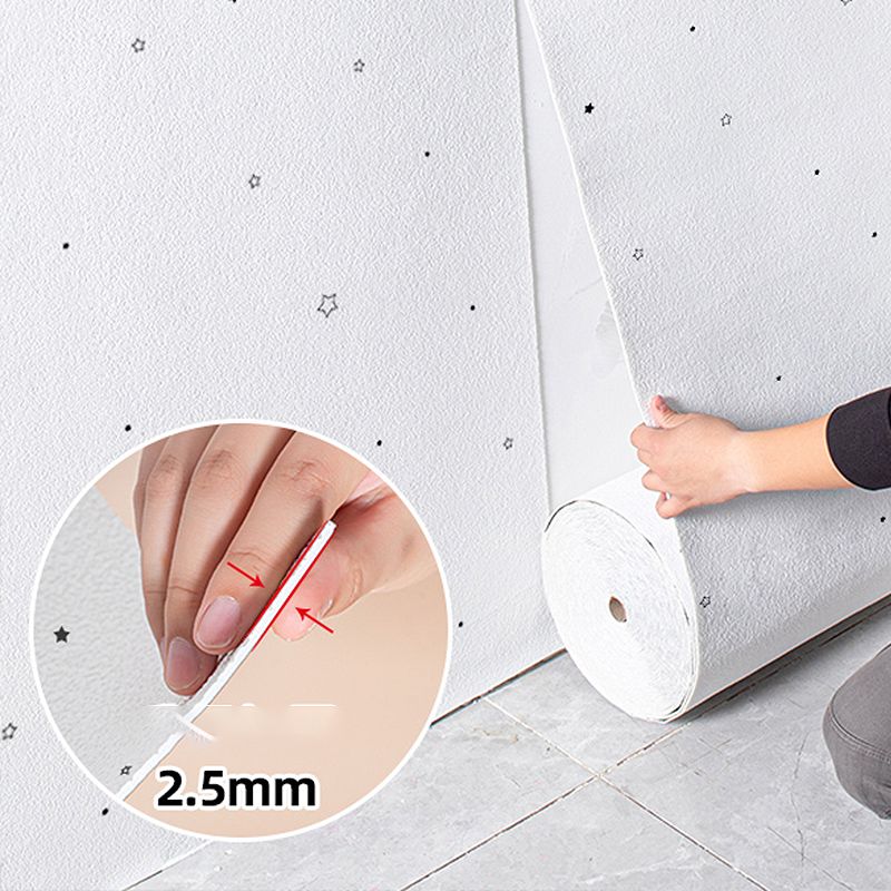 Sikunuo | Creative Wall Covering Star Pattern Stain Resistant Waterproof Wall Covering