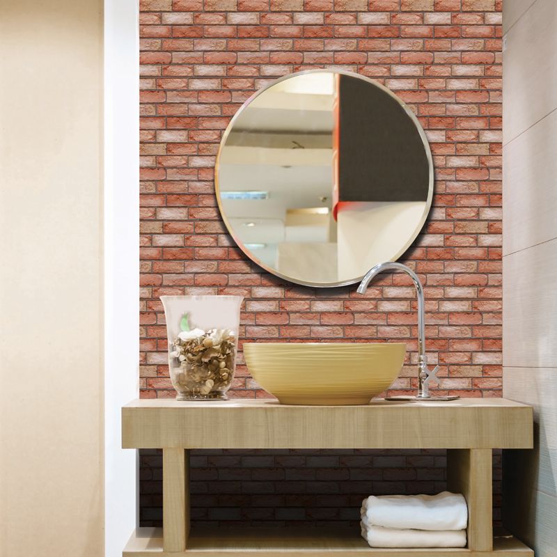 Sikunuo | Modern 3D Brick Wall Panel Peel and Stick Waterproof Wall Covering