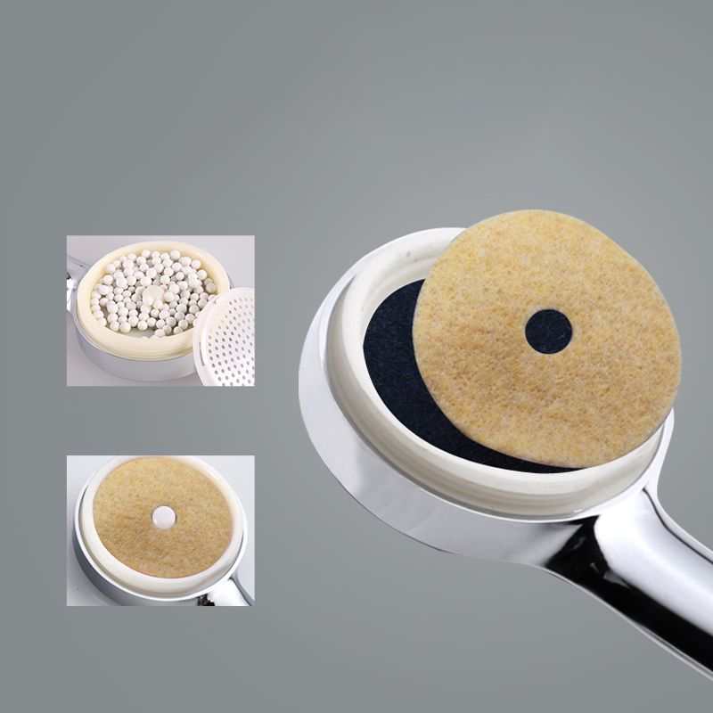 Sikunuo | Modern Style Round Handheld Shower Bathroom Metal Wall-Mounted Hand Shower
