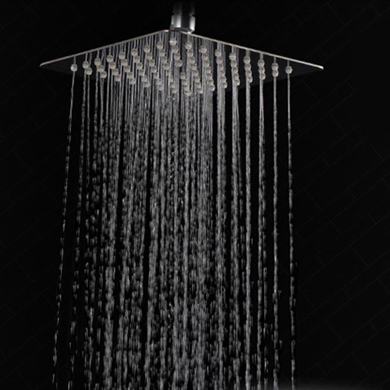 Sikunuo | Metal Fixed Shower Head Modern Bathroom Ceiling Mount Shower Head