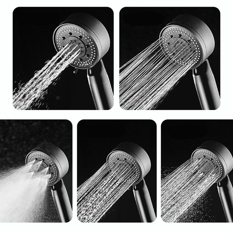 Sikunuo | Standard Plastic Shower Head Self-Cleaning Round Handheld Shower Heads