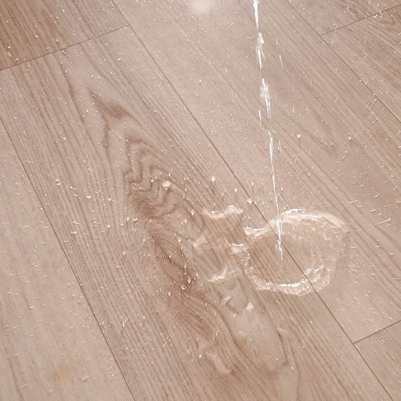 Sikunuo | Fabric Look Plastic Floor Water Resistant Square Edge Floor Tiles