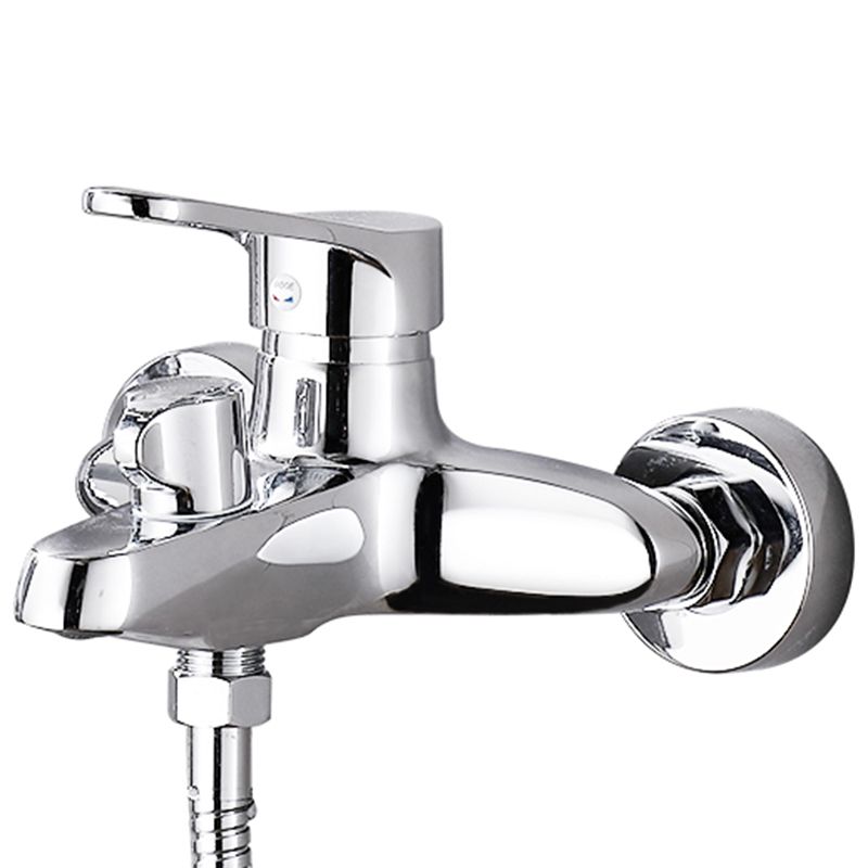 Sikunuo | Tradition Fixed Bathtub Mixer Wall Mount Lever Handle Bathtub Mixer
