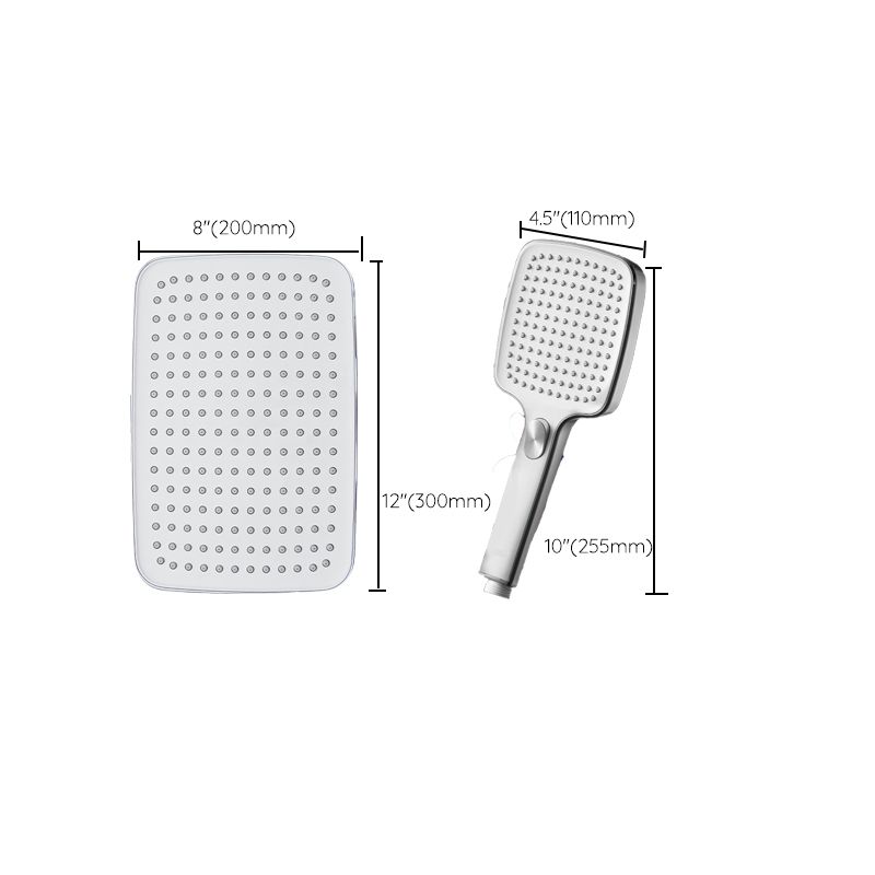 Sikunuo | Contemporary Self-Cleaning Hand Shower 3 Spray Types Wall Mounted Hand Shower