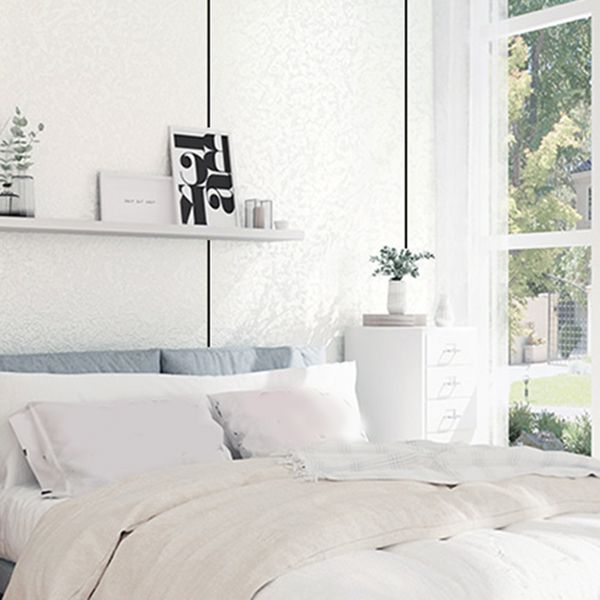 Sikunuo | Modern Tin Backsplash Cladding Textured Wall Ceiling Linen Material