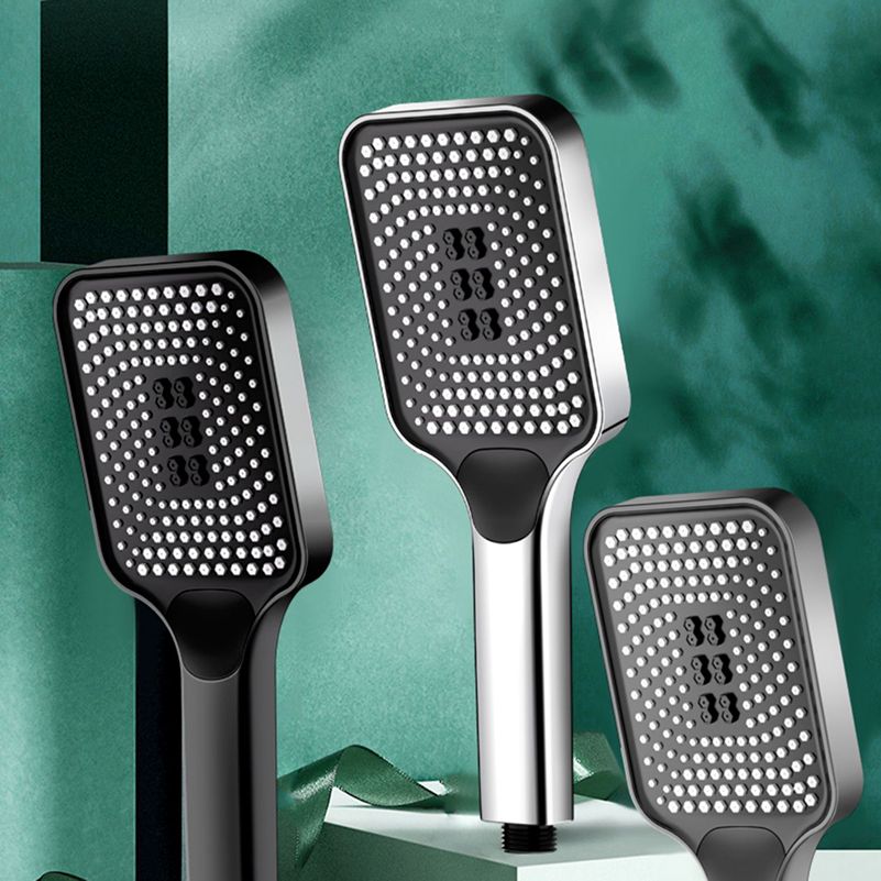 Sikunuo | Contemporary Square Handheld Showerhead 3 Setting Spray Head