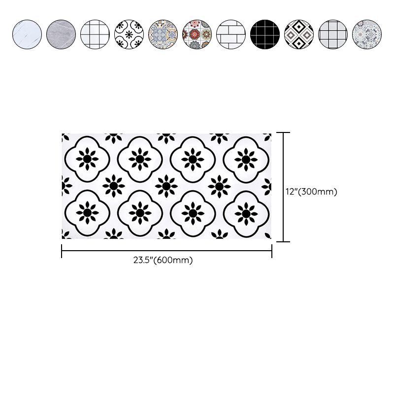 Sikunuo | Modern Bathroom Peel and Stick Wall Tile Single Tile Peel and Stick Wall Tile