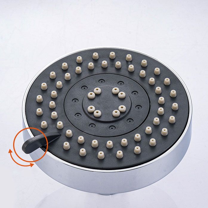 Sikunuo | Round Small Upper Shower Head Wall Mount Adjustable Shower Head