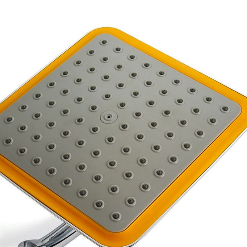 Sikunuo | Modern Square Showerhead Combo Chrome Rainfall Showerhead