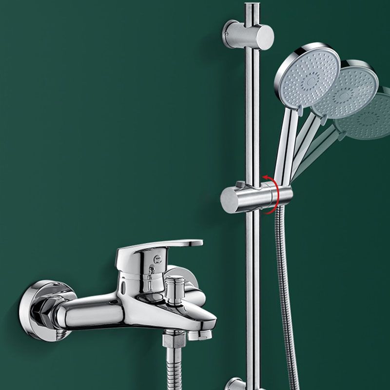 Sikunuo | Rainfall Handheld Shower High Flow 3 Spray Patterns Wall Mounted Showerhead