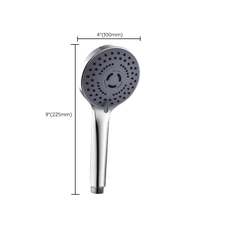 Sikunuo | Modern Plastic Shower Head Round Handheld Shower Head with Adjustable Water Flow