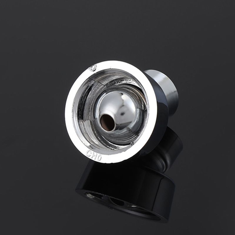 Sikunuo | Round Fixed Shower Head Traditional Style Metal 5-Inch Fixed Shower Head