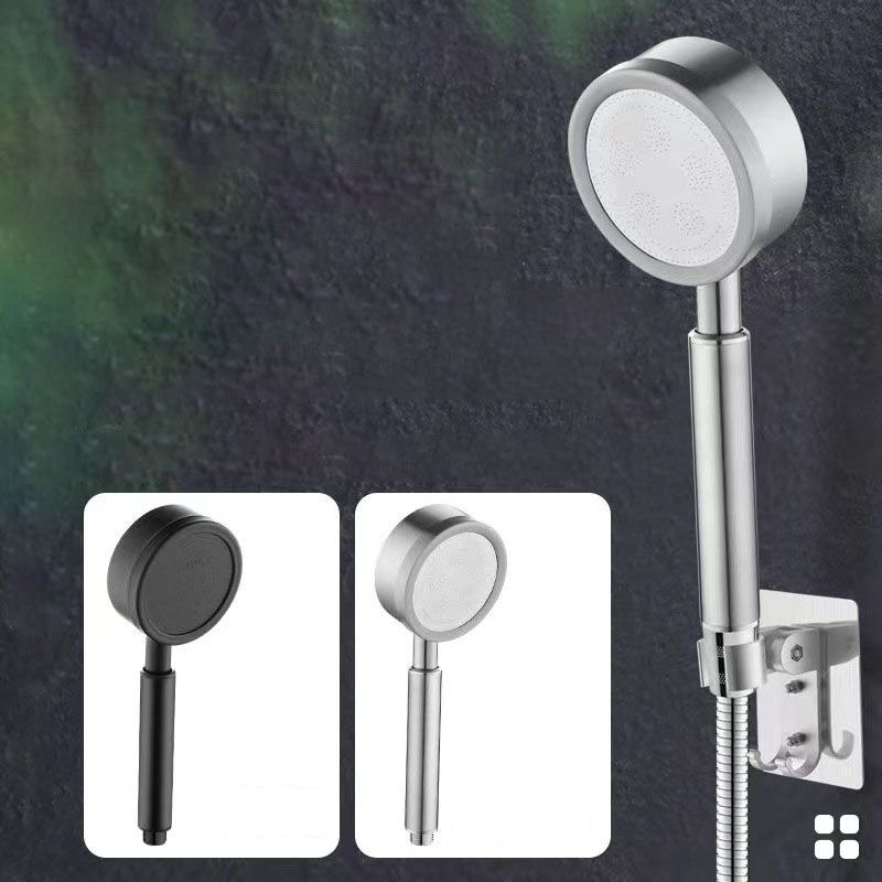 Sikunuo | Metal Handheld Showerhead Modern Solid Color Round Showerheads