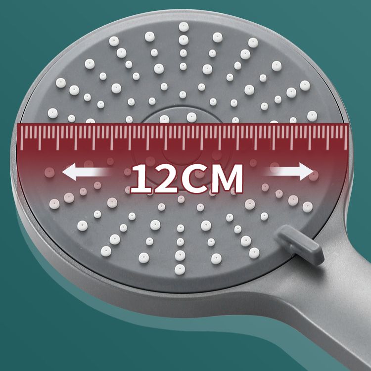Sikunuo | 5-Spray Pattern Handheld Shower Head High Flow Wall Mounted Shower Head