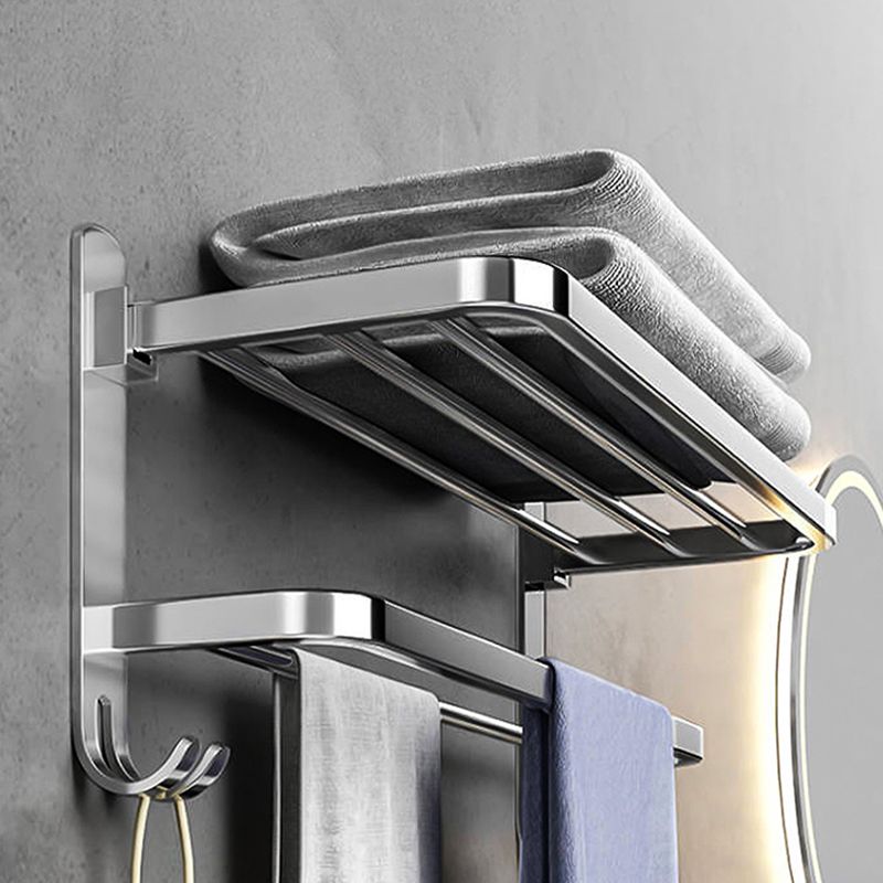 Sikunuo | Contemporary Chrome Bathroom Hardware Set Polished Chrome Bathroom Set Made of Stainless Steel